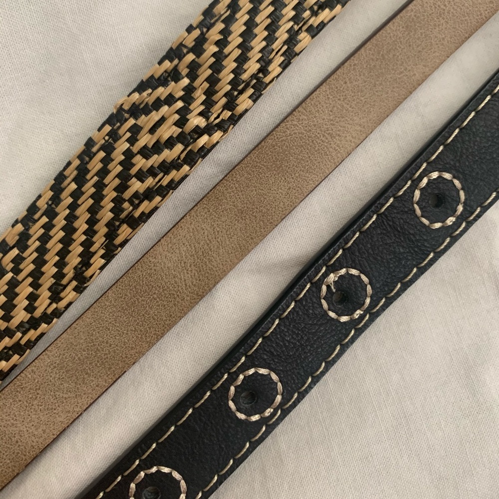 3 waist belts